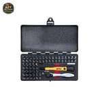 Wiha 65 Piece Esd Safe Ratchet & Micro Bits Tool Set. Fixed Price $131.99.