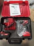 New For Milwaukee M18 Battery Cordless Drill Driver Kit With & Charger. Fixed Price $32.99.