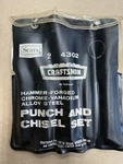 Sears Craftsman 5 Piece Punch & Chisel Set 9-4302 Hammer Forged Alloy Steel Used. Fixed Price $24.50.