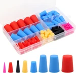 110PCS Silicone Rubber Tapered Plug, Coldairsoap High-temperature Resistant. Fixed Price $14.12.