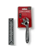 6" Reversable Adjustable Wrench - Craftsman With 15/16 Jaw Capacity. Fixed Price $14.99.