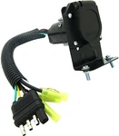 4 Wire Flat 7 Way Rv Trailer Light Custom Plug Harness Converter Adapter. Fixed Price $17.54.