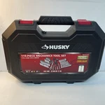 Husky 119-PC Mechanics Tool Set 1/4" + 3/8" Drive 1004 712 430 Pre Owned. Fixed Price $84.99.