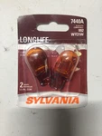 New Sylvania Tail Light Set 7440A 21W Large Amber Car Lamp Lot Of. Fixed Price $8.00.