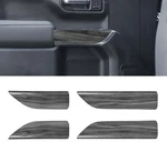 Black Wood Grain Inner Door Panel Cover Trim For Chevy Silverado/gmc Sierra 19+. Fixed Price $30.99.