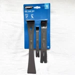 Hart Pry Bar Set 3PIECE Forged Steel With Beveled Nail Pull 9-1/2" 5-1/2" 7-1/2". Fixed Price $15.97.