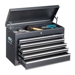 23.8" Tool Chest Steel Storage Box With 5 Drawers & Locking System Keys. Fixed Price $79.99.
