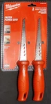 Milwaukee Rasping Jab Saw 6 In. Drywall Blade (2 Pack) 48-22-0104F. Fixed Price $16.99.