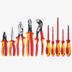 Knipex 10 Piece Pliers Screwdriver Tool Set - 1,000V Insulated, Hard Case, W/l. Fixed Price $312.85.