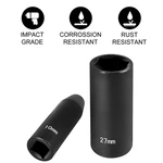 Impact Set, 1/2" 26 Piece Sockets, With Storage Cage. Fixed Price $85.99.