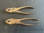 Ampco Becu Non-sparking Pliers Lot P30 & P31 Forged Usa Bronze. Fixed Price $55.00.