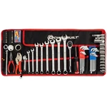 Powerbuilt 102 Piece Motorcycle Tool Kit With Roll Pouch - 643028ECE. Fixed Price $155.94.