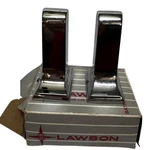 Vintage Lawson Pilgrim Chrome Plated Towel Bar Brackets Set Of 2 New Old Stock. Fixed Price $34.99.