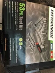 53 Piece Tool Kit 1/4 3/8 Ratchet Set With Bit Driver Wrench And Hex Keys. Fixed Price $25.99.