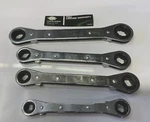 Sk Hand Tools 4 Piece 9MM 17MM Ratcheting Box End Wrench Set Made Usa. Fixed Price $80.95.