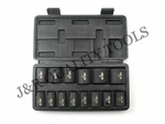 Vct Pro 14 Pc 1/2 In Drive 6-PT Shallow Impact Metric Mm Socket Set Crmo Steel. Fixed Price $34.95.