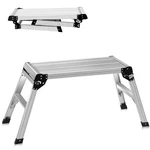 Ergomaster Foldable Ladders Aluminum Slim-fold Work Platform Portable With Max 3. Fixed Price $89.35.