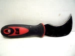 Roberts 10-931 Linoleum Knife Curved Blade, Used Once, Very Sharp, 7" Long. Fixed Price $9.95.