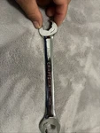 New Craftsman 17MM X 19MM Double Open End Ratcheting Wrench Made China. Fixed Price $12.99.