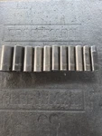 Sears Craftsman Tools Usa 1/2 Drive Metric 11PC Deep Impact Socket Set 18667. Fixed Price $90.00.