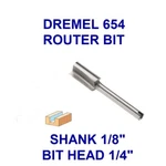 New Dremel Authentic Product 654 Router Bit High Speed, Grade Steel. Fixed Price $29.99.