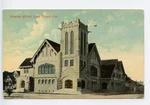 Vintage 1913 Postcard: Baptist Church Long Beach Cal A.c. Rudd Publisher. Fixed Price $9.99.