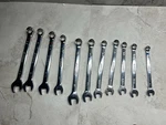 Kobalt Combination Wrench Set Sae Metric Lot Mixed Sizes Mechanics Tools. Fixed Price $19.96.