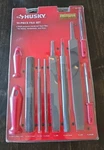 Husky Multi Purpose File Rasp Set Hardened Alloy Steel Plastic Handle 10 Piece. Fixed Price $24.99.