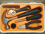 Ikea Fixa Home Tool Kit Set Hammer Pliers Screwdriver Wrench Case. Fixed Price $24.99.