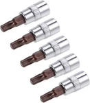 Uxcell 5PCS 1/4" Drive T30 Torx Socket, S2 Steel Cr-v Sockets. Fixed Price $11.75.