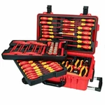 Wiha 32800 Piece Master Electrician's Insulated Tools Rolling Hard Case. Fixed Price $1812.55.