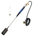 Propane Torch Kit 500K Btu Heavy Duty Weed Burner Flint Striker Flame King 10-FT. Fixed Price $89.99.