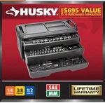 Husky Mechanics Tool Set (270-PIECE) New. Fixed Price $139.00.