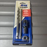 Kreg Quik-kit Pocket Hole Jig Quick Change & Chuck Tool Made In Usa Nos. Fixed Price $24.83.