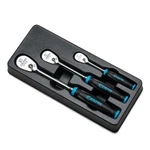Capri Tools Fine 90-TOOTH Ratchet Set (1/4", 3/8", 1/2" Drive), Multi-color. Fixed Price $129.83.
