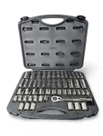 Cornwell CBP2TKIT 53-PIECE 3/8" Drive Socket Set W/ JR72 Ratchet Black Case. Fixed Price $129.95.
