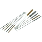 10 Piece Tube Bottle Brush Kit Brass Stainless Steel Bristle 12" Long 1/4 -3/4IN. Fixed Price $19.99.