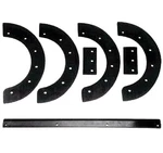 Rubber Paddle Set W/ Scraper Bar Blade Fits Snow Rex Craftsman C980 Blower. Fixed Price $59.97.