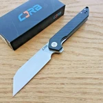 Cjrb Rampart Liner Folding Knife 3.5" D2 Tool Steel Blade Carbon Fiber Handle. Fixed Price $42.29.