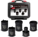 Powerbuilt Spindle Nut Socket Tool Kit, 5 Piece, Remove One Size, Black. Fixed Price $155.94.