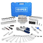 Mechanics Socket Wrench Tool Set For Car - Truck Ratchet Kit, Drive Size.... Fixed Price $201.00.