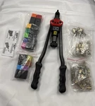 Rivet Tool Kit Rivnut Setter M3-M12 Threaded Insert Gun Mandrels New Open. Fixed Price $49.95.