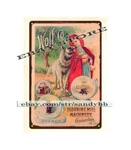 Garage Shop Indoor Wall Art The Wolf Co Flouring Mill Machinery Metal Tin Sign. Fixed Price $19.58.