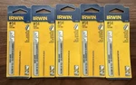 Pack!! Irwin Industrial Tool 81154 #54 (0.055") Length Wire Gauge Drill Bit. Fixed Price $12.99.
