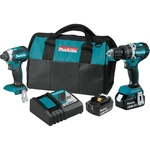 Makita 18V Lxt Lithium-ion Brushless Cordless 2-PC. Combo (5.0AH). Fixed Price $329.00.