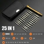 25 In 1 Repair Tool Set Screwdriver Wallet Kit For Macbook Pro Smart Phones. Fixed Price $14.99.