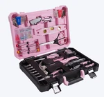 Kobalt 158 Piece Pink Household Tool Set With Folding Case - 56155 (us Stock). Fixed Price $50.99.