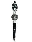 Las Vegas Raiders Bling Pen With Team Logos & Crystals Nfl-themed Writing Tool. Fixed Price $13.99.