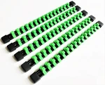 5 Goliath Industrial 3/8" Abs Mountable Socket Rail Holder Organizer Green SH38G. Fixed Price $21.99.