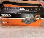 Ridgid 18V Brushless Rear Handle Circular Saw Kit 7-1/4" Cordless R8658K Ah. Fixed Price $349.99.